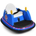 thumbnail image 1 of Gymax 6V Kids Ride On Bumper Car Vehicle 360° Spin Race Toy w/ Remote Control Navy, 1 of 10