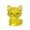 Jaune, variante sur Hearth & Gear Mini Animaux en Résine Phosphorescents Petites Figurines pour Maison de Poupée Jardin Féerique et Décoration d'Aquarium Ensemble Complet d'Ornements Poêle Ornement et Ensemble d'Ornements Ornement Ornement de Noël
