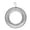 Noir, variante sur Mangeoire à Arachides pour Oiseaux, Mangeoire Couronne Suspendue Ronde en Métal pour Oiseaux Sauvages Entiers avec Crochet de Suspension pour Nourrir les Oiseaux et Écureuils d'Extérieur, Mangeoire à Boules de Suif pour Geai Bleu, Noir