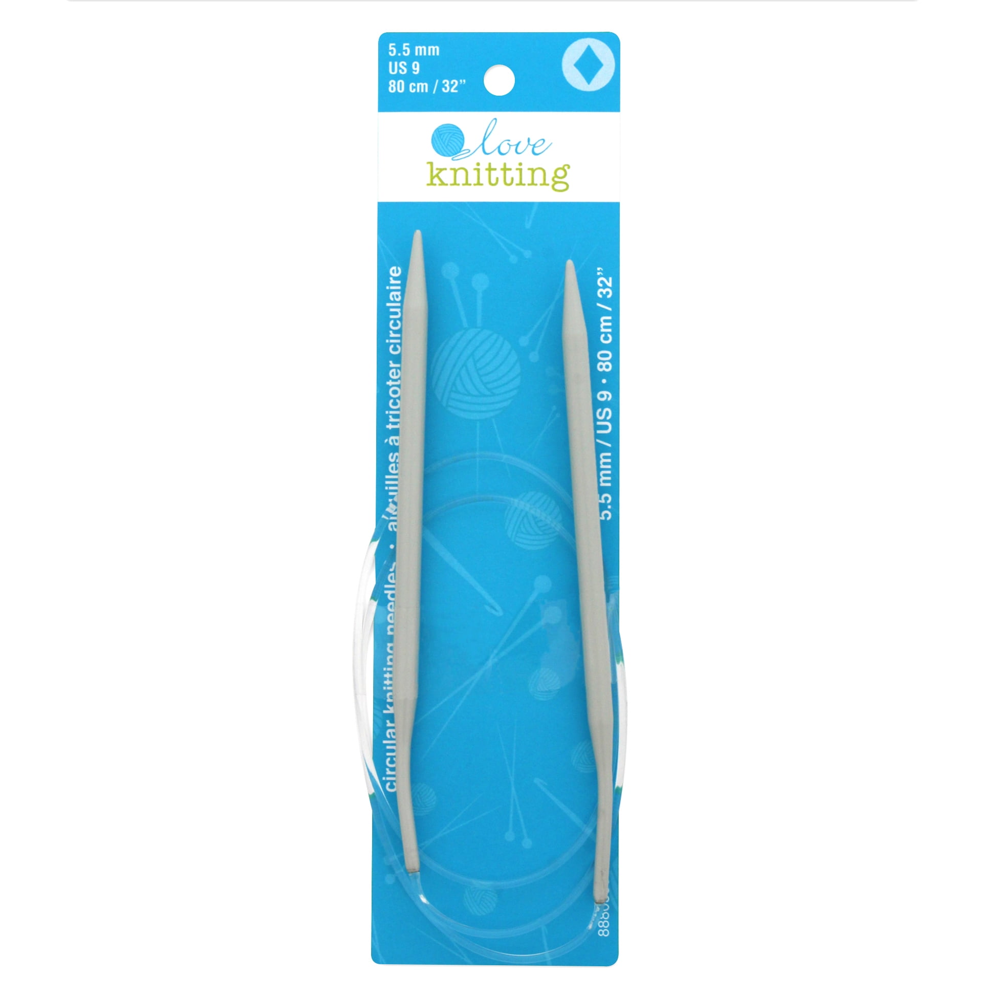 LOVE Knitting 81 cm (32 in) Circular Needles, 80 (31.5 in), 9 mm (0.35