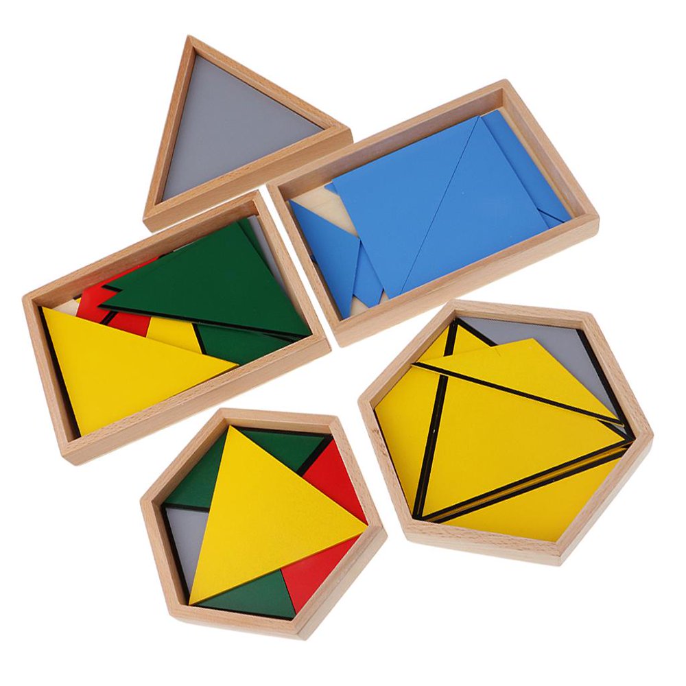 of Tiles Building Blocks Set for Preschool Educational