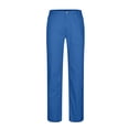 thumbnail image 1 of FAIWAD Mens Linen Pants High Waist Straight Leg Trouser Casual Loose Work Business Pants with Pockets, 1 of 5