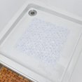 thumbnail image 2 of Bubbles Non-Slip Square Shower Mat Clear 20″L X 20″W, 2 of 5