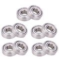 thumbnail image 2 of 10Pcs Roulement Miniature Outils de Roulement en Acier Inoxydable pour le Dispositif de Décélération S698ZZ 19x8x6mm, 2 of 14