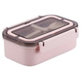 thumbnail image 1 of Dvkptbk Lunch Box Microwave Lunch Box Japanese Wood Bento Box 2 Layer Container Storage New Camping Essentials, 1 of 6
