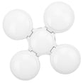 thumbnail image 1 of Football LED Bulb, 40W ABS and Acrylic 85-265V Foldable Football Type Bulb High Brightness  for Home, 1 of 8