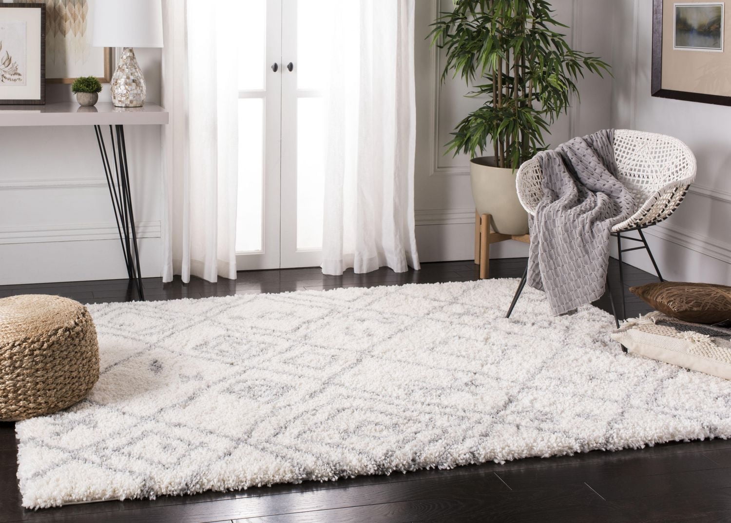 Safavieh Fontana Rida Tapis Peluche Shag