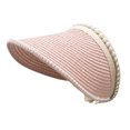 thumbnail image 1 of Empty Top Hat Breathable Indeformable Straw Reinforced Quick Drying Visor Hat Outdoor Supplies, 1 of 10