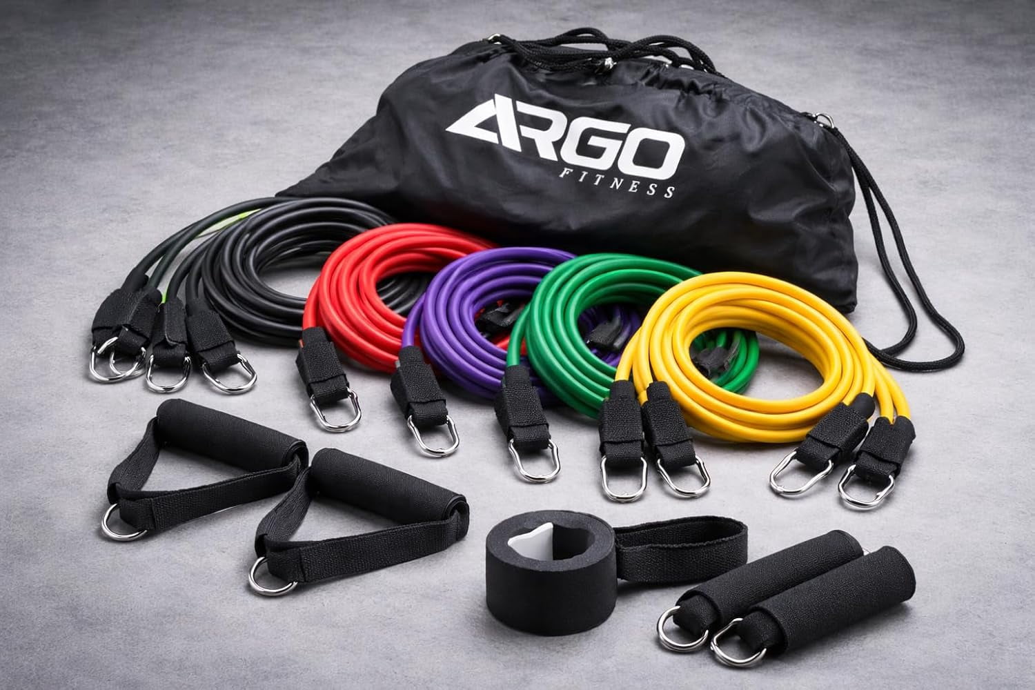 Argo Fitness Full Body Resistance bands 10 Piece