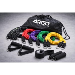 Argo Fitness Full Body Resistance bands 10 Piece