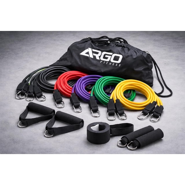 Argo Fitness Full Body Resistance bands 10 Piece