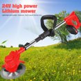 thumbnail image 1 of Bilqis Foldable String Grass Trimm Er Weed Eater Without 24V Lithium- Batteries, 1 of 9