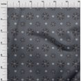 thumbnail image 2 of oneOone Silk Tabby Fabric Floral Block Decor Fabric Printed BTY 42 Inch Wide, 2 of 4