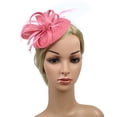 thumbnail image 1 of Pince à Cheveux Faite à la Main pour Femmes, Fascinateur de Mariage Décontracté, Rose (Taille Unique), 1 of 7