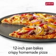 thumbnail image 4 of GoodCook Everyday Nonstick Steel Pizza Pan, 12", Gray, 4 of 8