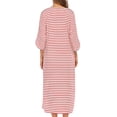 thumbnail image 4 of yievot Robe de Nuit d'Hiver Chaude pour Femme, Robe de Nuit d'Automne et d'Hiver à Fermeture Éclair avec Poches, Pyjama Ample, 4 of 6