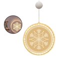 thumbnail image 3 of 3D Hanging Light LED String Lamp Lighting Decoration Christmas Light for Home Bedroom Room Merry Christmas 2, 3 of 10