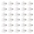 thumbnail image 1 of 100 Pcs Coins de Tiroir Supports Inférieurs pour Armoire Renforcement de Commode (Angle de 45 Degrés), 1 of 7