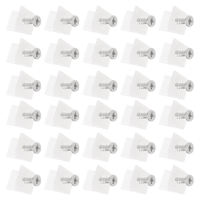 100 Pcs Coins de Tiroir Supports Inférieurs pour Armoire Renforcement de Commode (Angle de 45 Degrés)