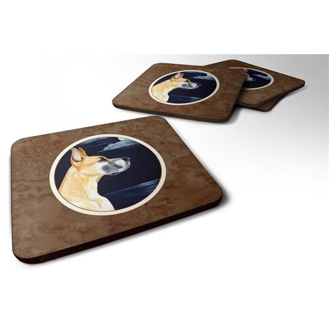 Fawn Grand Clair de Lune Promenade Mousse Sous-Verre&44; Ensemble de 4