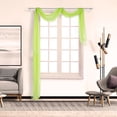 thumbnail image 3 of SDNall Voile Curtain Swags All Colours Pelmet Valance Net Curtains Voile Swag, 3 of 9
