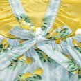thumbnail image 3 of Tenue Barboteuse à Volants pour Bébé Fille à Imprimé Bonbon Citron, 3 of 5