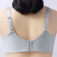 thumbnail image 4 of VEKDONE Woman's Back Buckle Thin Style Ventilate Large Size Bra Without Steel Rim Silver 36/80, 4 of 6