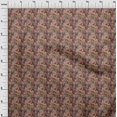 thumbnail image 4 of oneOone Coton Tissu Marron Texture Feuille Robe Tissu Tissu Imprimé par la Cour 42 Pouces de Large, 4 of 4