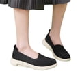 thumbnail image 1 of Orthopedic Slip on Walking Shoes for Women Spring Fall Lightweight Breathable Arch Support Platform Wedges Non Slip Work Loafers, 1 of 6
