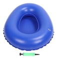 thumbnail image 2 of Portable Air Bedpan, Double Layer Light Weight High Density Inflatable Cushions Potty Soft PVC with Pump for Home Use for Elderly for Bedridden Patients, 2 of 7