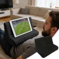 thumbnail image 2 of Fareti Tablet Pillow Stand, Multi-Angle Viewing Ipad Holder for Lap, Bed and Desk, Cotton, 2 of 4