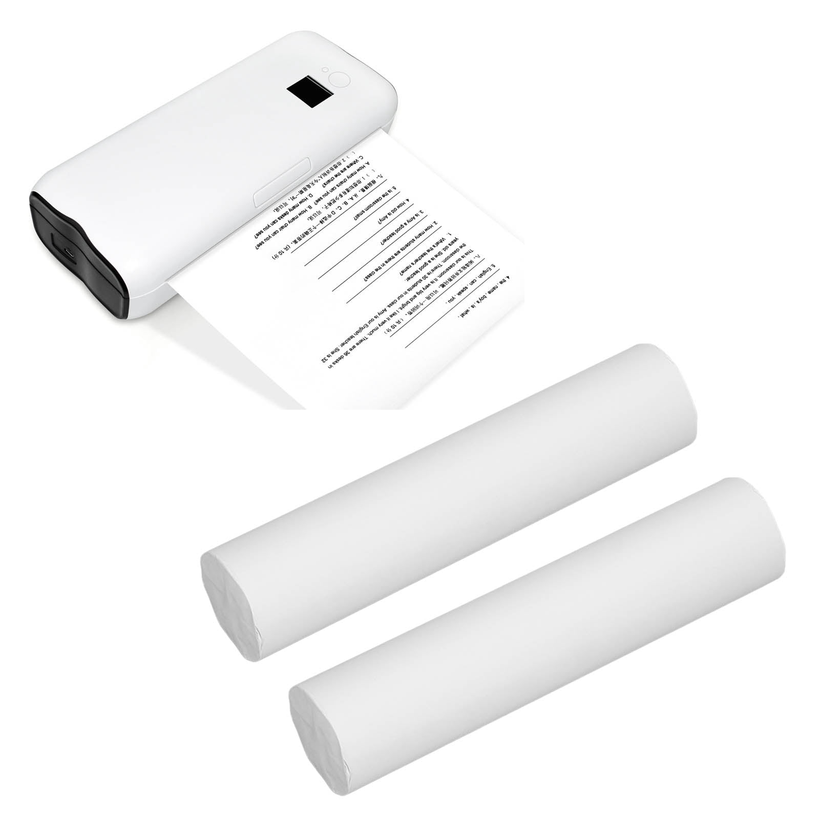 Inkless Printing Paper, 210x297mm Thermal Printer Paper Multi Purpose Anti Fading  For School