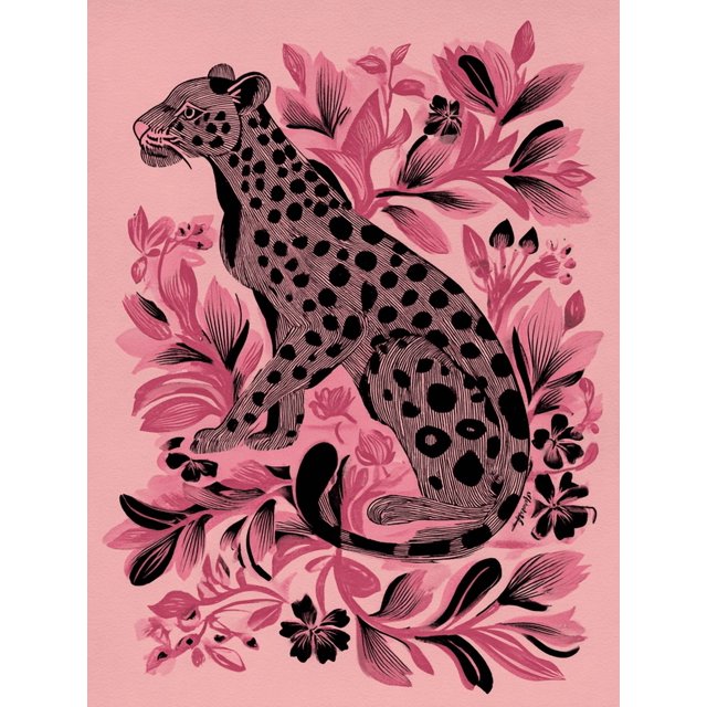 Qisvanset Portrait de Chat Sphynx Impression sur Toile Encadrée 12x16 Pouces Art de Hall