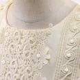 thumbnail image 4 of HAWEE Robe en Dentelle pour Fille pour Enfants Mariage Demoiselle d'Honneur Concours Fête Formelle Longue Robe Princesse Communion Robes en Tulle, 4 of 6