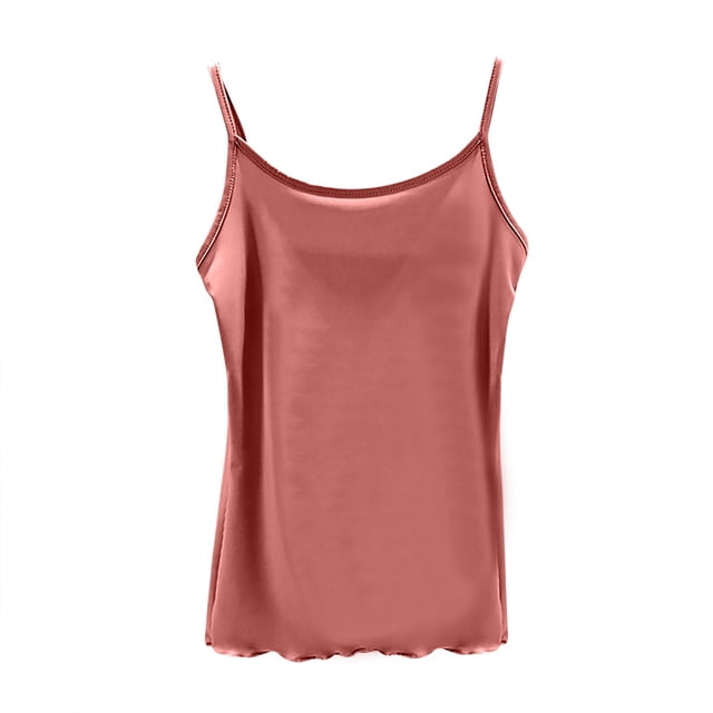 FAIWAD Womens Sleeveless Camisole Summer Workout Tank Tops Spaghetti Straps Cami Shirts Basic Going Out Tops