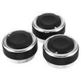 thumbnail image 4 of Couvercle de Bouton de Commutation 3 Pcs Bouton de Climatisation de Voiture Démarrage Moteur Rotation Bouton Couverture Extérieure Noir, 4 of 5