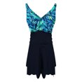 thumbnail image 4 of Weiqiqre Maillots de Bain pour Femmes Tankini une Pièce Robe de Bain Contrôle du Ventre Maillots de Bain Dos Nu pour Femmes Robe de Bain à devant Torsadé, 4 of 8