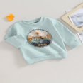 thumbnail image 3 of Toddler Boy‘s Long Sleeve Western Sweatshirt with Cattle Print for Fall, 3 of 9