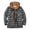 Grey, variant on Meichang Men's Flannel Shirts Clearance Plaid Hoodies Fall Button Down Shirt Jacket Classic Fit Long Sleeve Coat Fleece Jacket