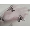 thumbnail image 4 of oneOone Organic Cotton Voile Fabric Bird Block Print Fabric BTY 42 Inch Wide, 4 of 4