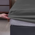 thumbnail image 5 of Maplenight Queen Size Fitted Sheet, Cooling Bed Sheets for Hot Sleepers, Waterproof Mattress Protector Cover - Breathable, Machine Washable, Quick-Drying Polyester TPU Black, 5 of 5