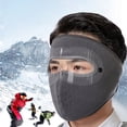 thumbnail image 1 of Winter Warm Windproof Coldproof Mask For Men And Women Outdoor Cycling Ash Proof Goggles Mask Washable, 1 of 6