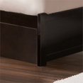 thumbnail image 4 of Nantucket Queen Wood Platform Bed with Footboard and Storage Drawers in Espresso, 4 of 9
