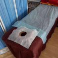 thumbnail image 2 of 100 Count Massage Table Covers - Facial Bed Headrest 15.7x15.7 White, 2 of 10