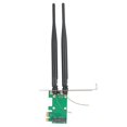 thumbnail image 2 of Carte Adaptateur Réseau Sans Fil, Mini PCIE vers PCIE Carte Adaptateur de Bureau Design de Pointe, 2 of 9