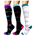 thumbnail image 1 of EGNMCR Outdoor Sports Socks Elastic Calf Running Protection Socks Mountaineering Socks print sock, 1 of 2