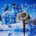 thumbnail image 3 of LSLJS Projection Lamp, Outdoor Holiday Snowflake Christmas Projector Lamp, Christmas Decorations, 3 of 9