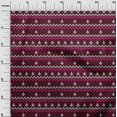 thumbnail image 2 of oneOone Cotton Poplin Fabric Chevron Ikat Decor Fabric Printed BTY 56 Inch Wide, 2 of 4