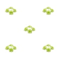 thumbnail image 3 of Ruiboury 50piece Low Maintenance Soft Texture Fabric For Albums And Decorations Fiber Realistic Appearance Wide Application Light Green 4.5cm 5Set, 3 of 6