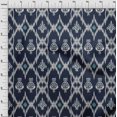 thumbnail image 3 of oneOone Cotton Poplin Fabric Geometric Ikat Printed Craft Fabric BTY 56 Inch Wide, 3 of 4